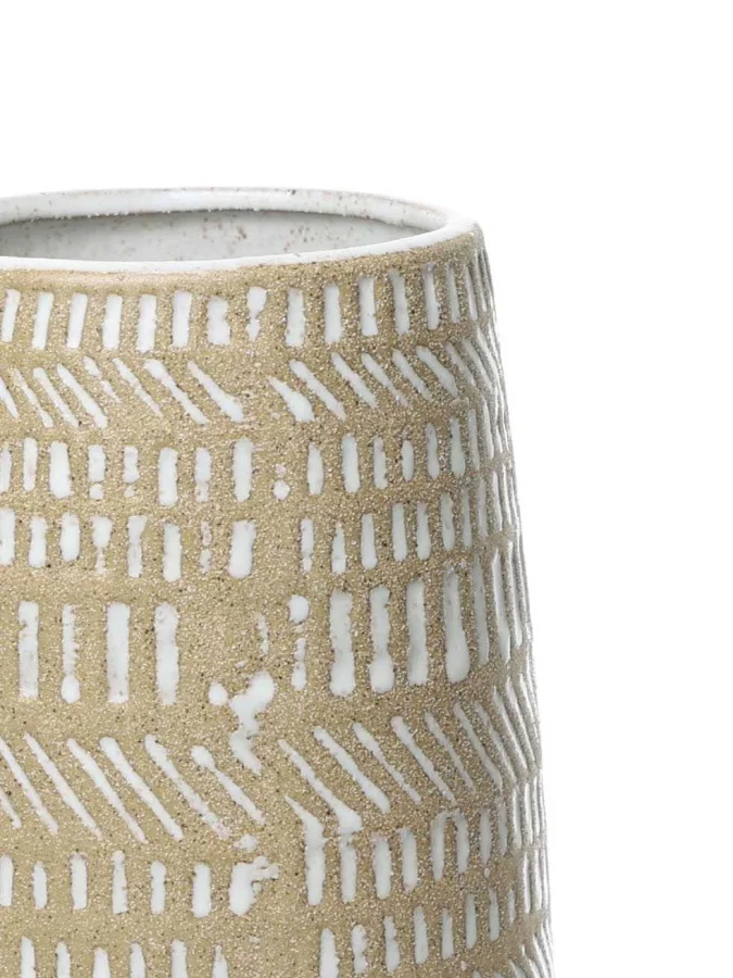 Boltze – Beige Vase, 19 cm 2