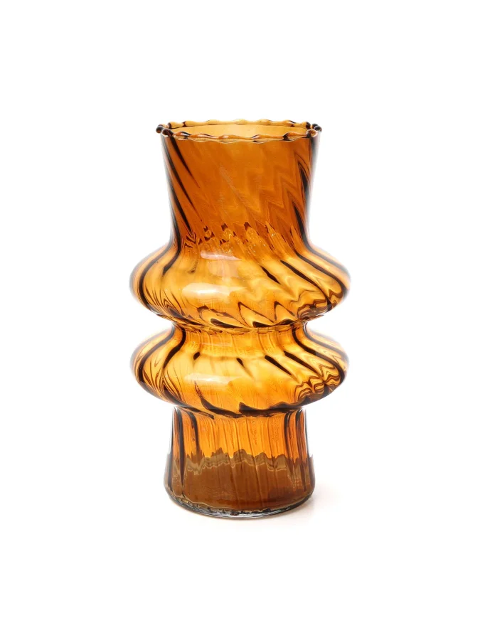 Boltze – Brown Vase, 20 cm