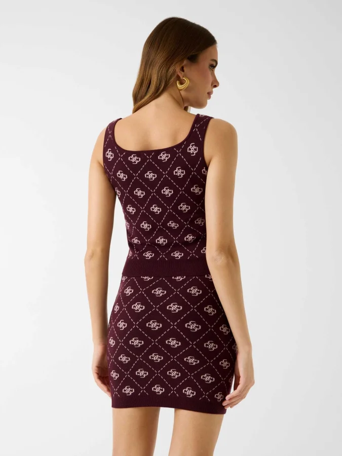 GUESS - SARAH 4G SL DRESS SWTR 2