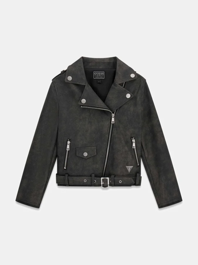 Guess - PU LS JACKET W/ZIP