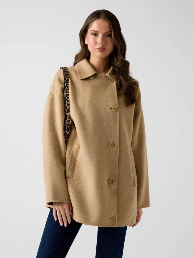Guess - NATALIA EGG SHAPE COAT 2