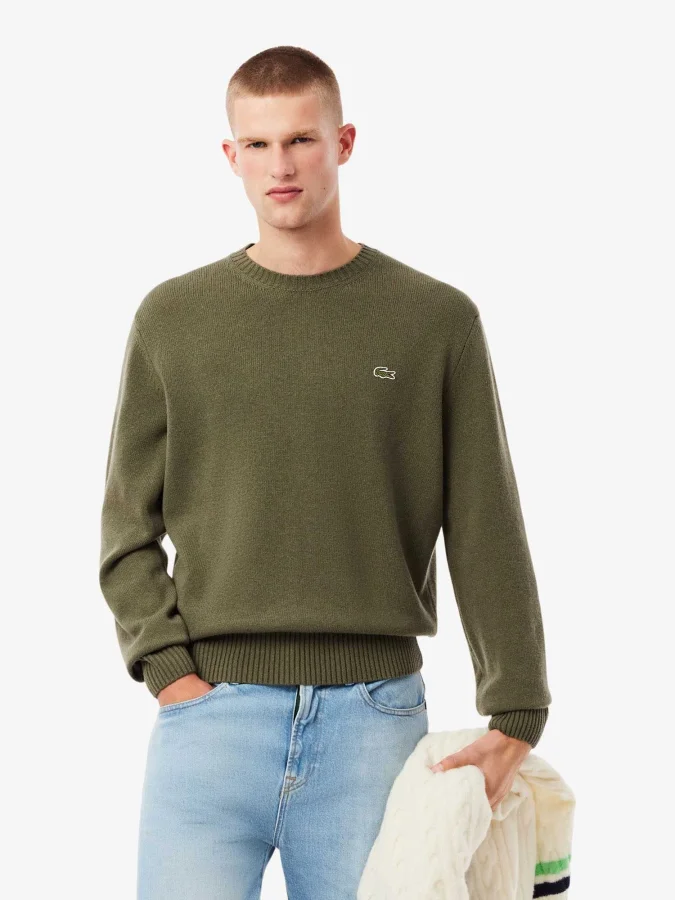 Lacoste - Carded Wool Crew...