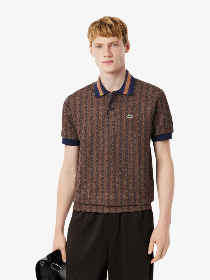 Lacoste - CONTRAST COLLAR...