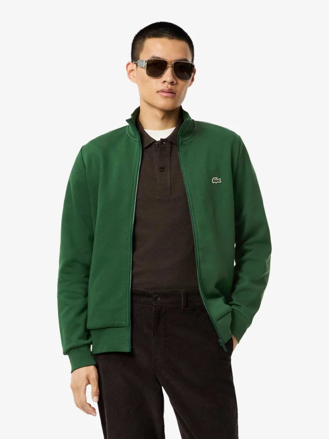 Lacoste - Zip-Up High Neck...