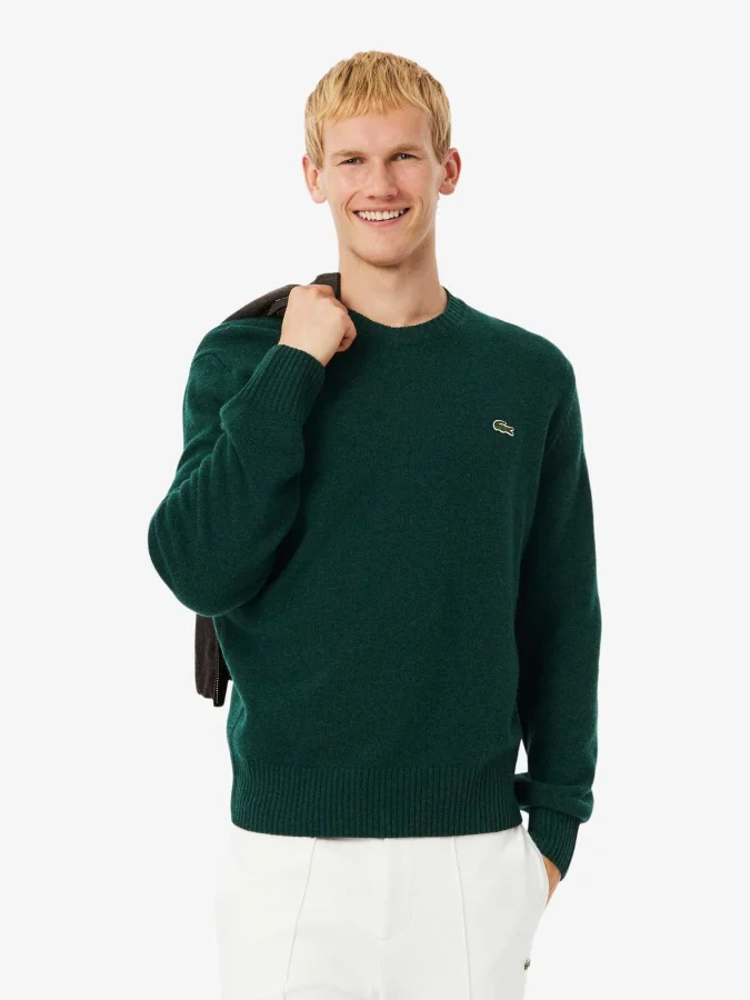 Lacoste - Carded Wool Crew...