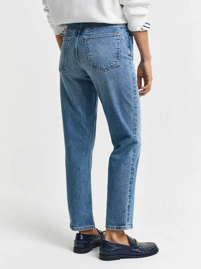Gant - STRAIGHT CROPPED JEANS 2
