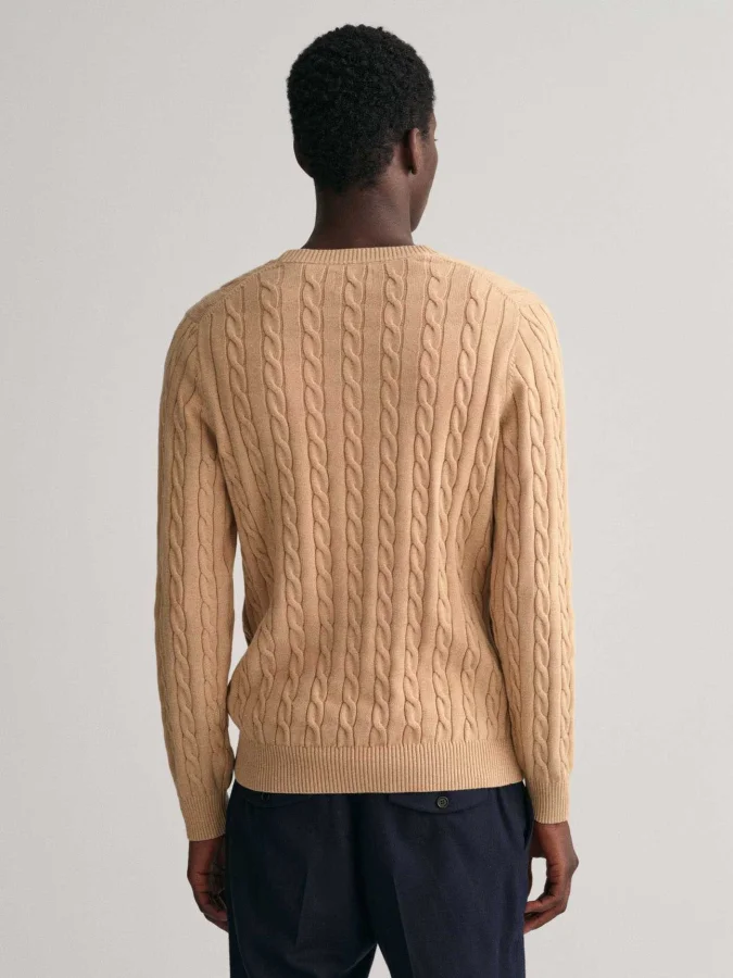 Gant - COTTON CABLE C-NECK 2