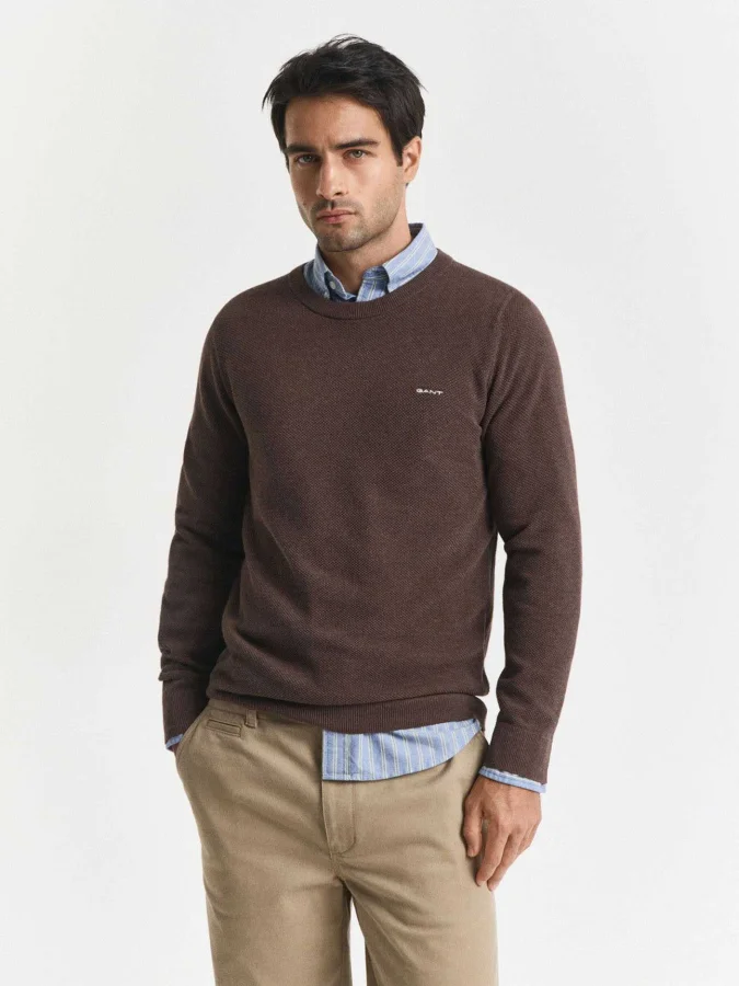 Gant - Cotton Piqué Crew...