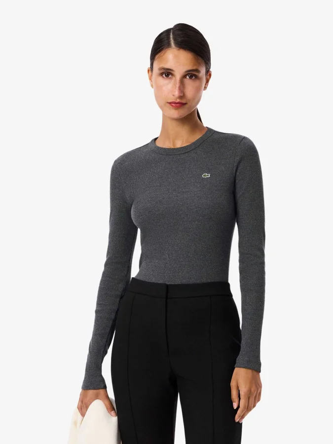 Lacoste - Slim Fit Ribbed...