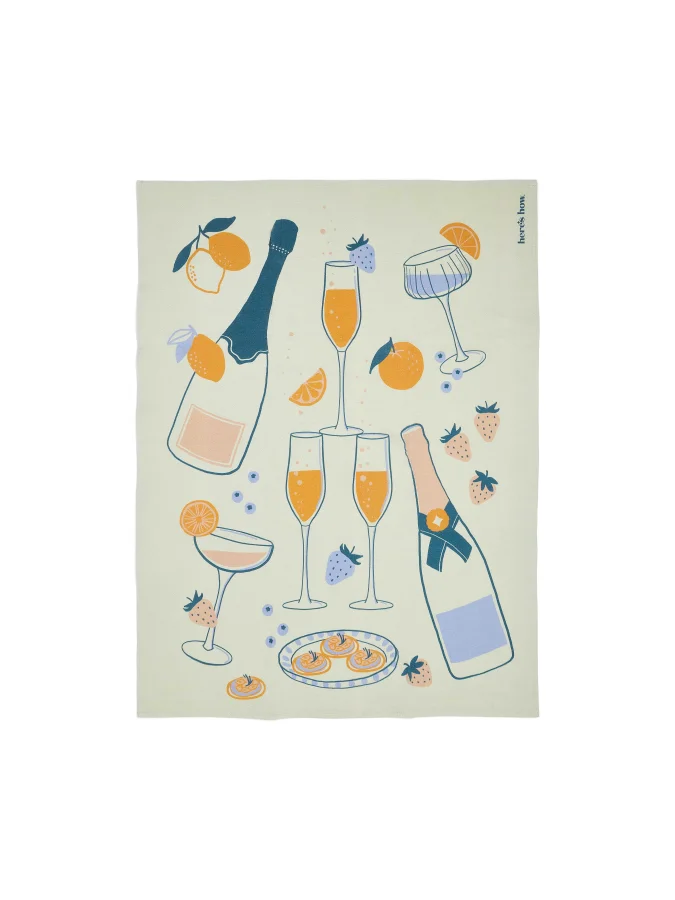 Here's How - Tea Towel,...