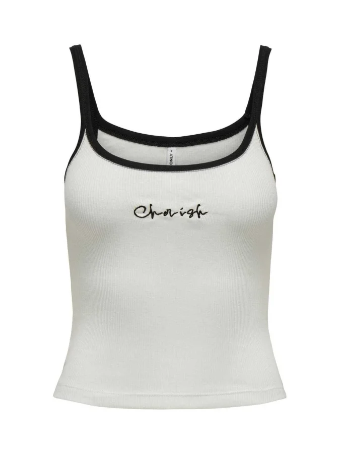 ONLY - ONLLOUISA S/L RIB...