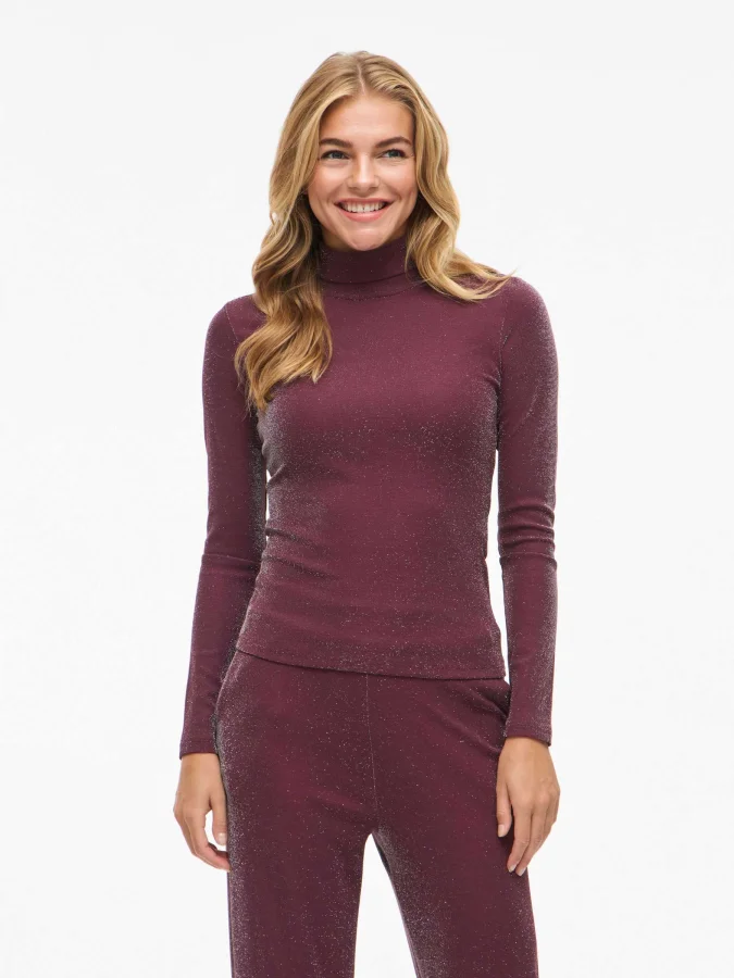 VILA - VIELEINAS HIGH NECK...