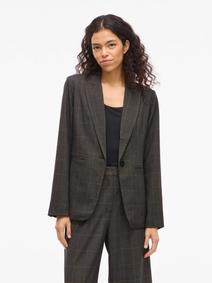VILA - VIFALTE L/S BLAZER