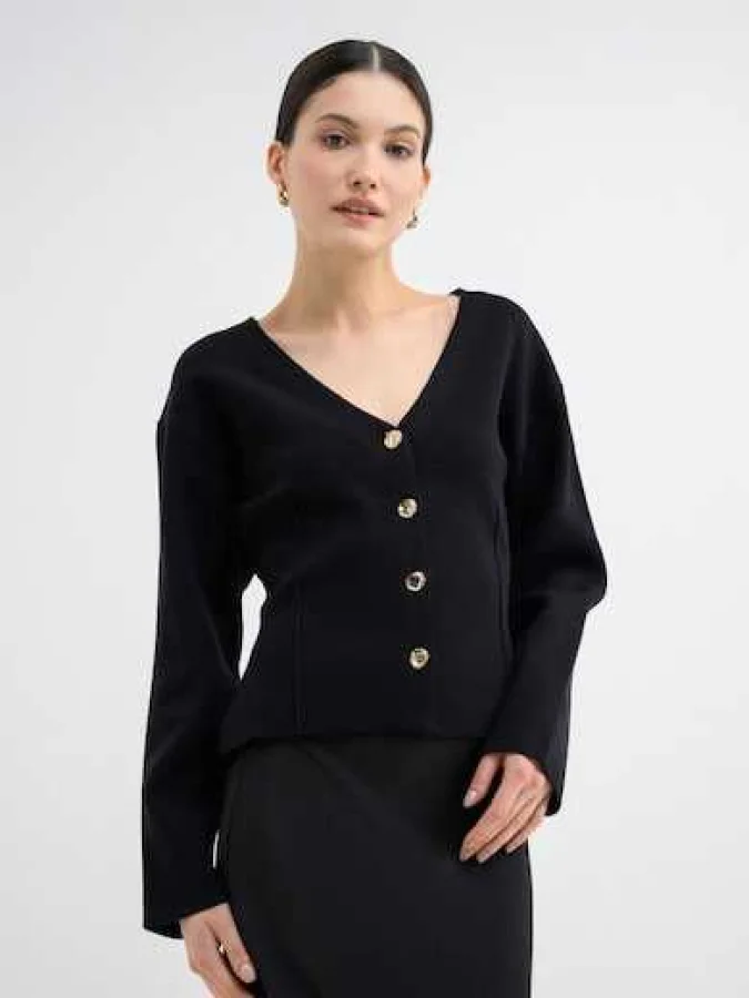 VILA - VISWAY V-NECK L/S...