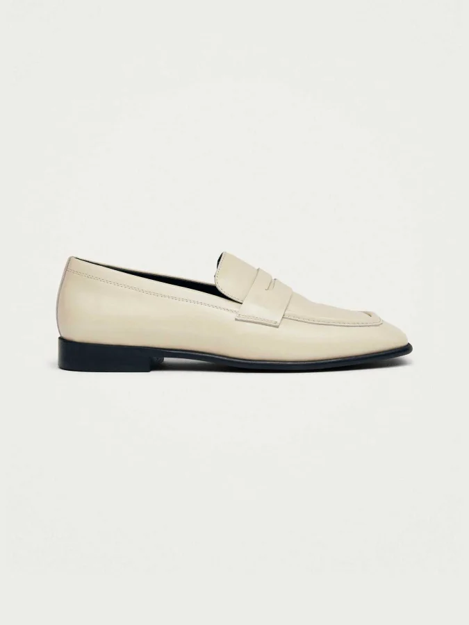 ALOHAS - Zaha Cream Leather...
