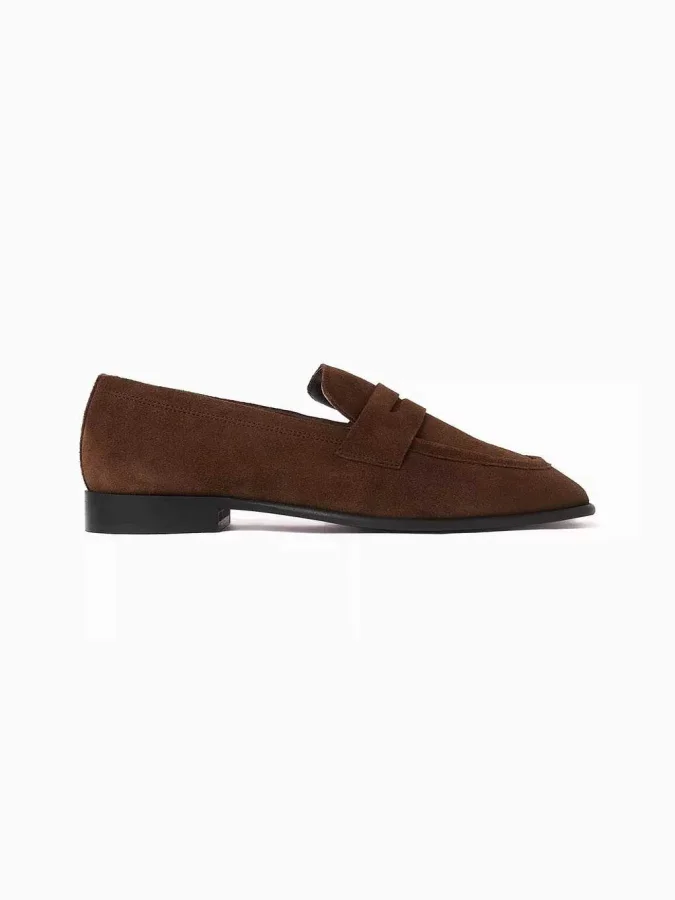 ALOHAS - Zaha Suede Brown...