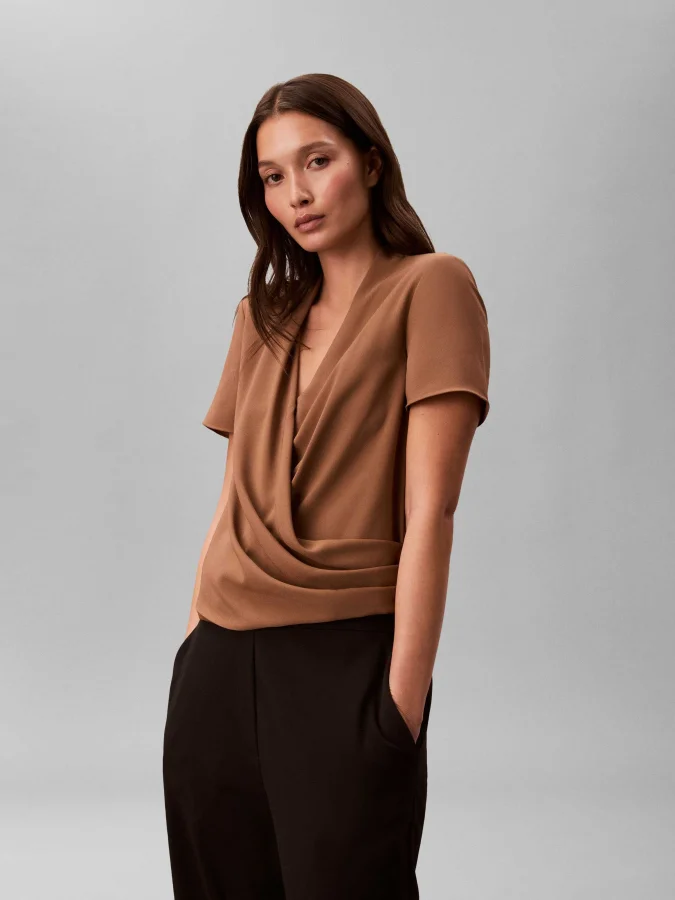 CALVIN KLEIN - CREPE SS... 2