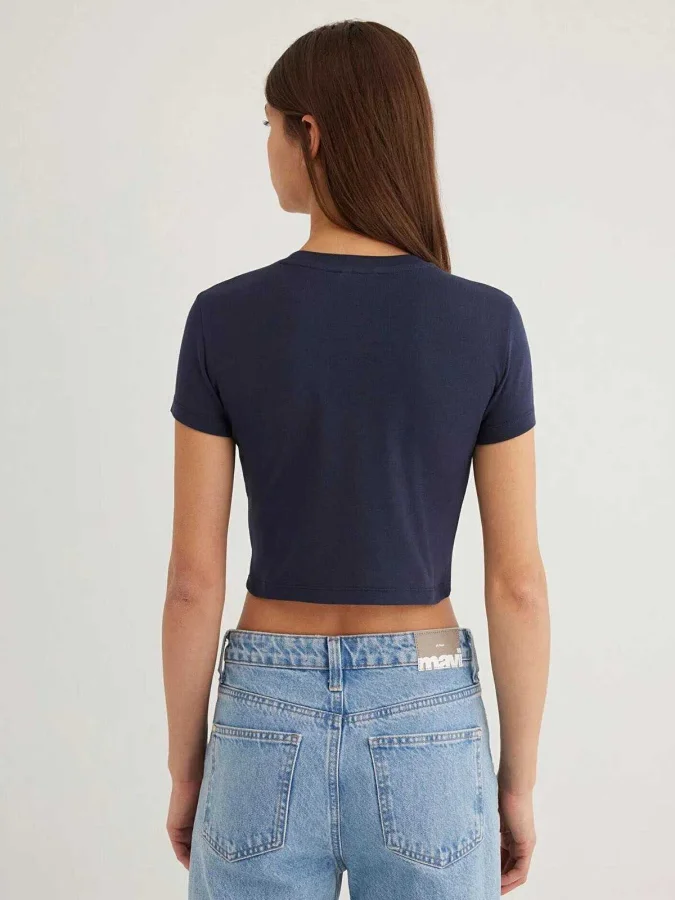 Mavi - CREW NECK BASIC TEE 2