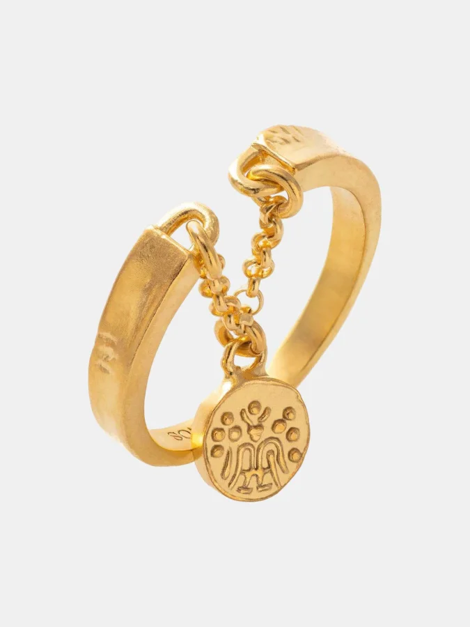 CHRONOS - Ring With Coin