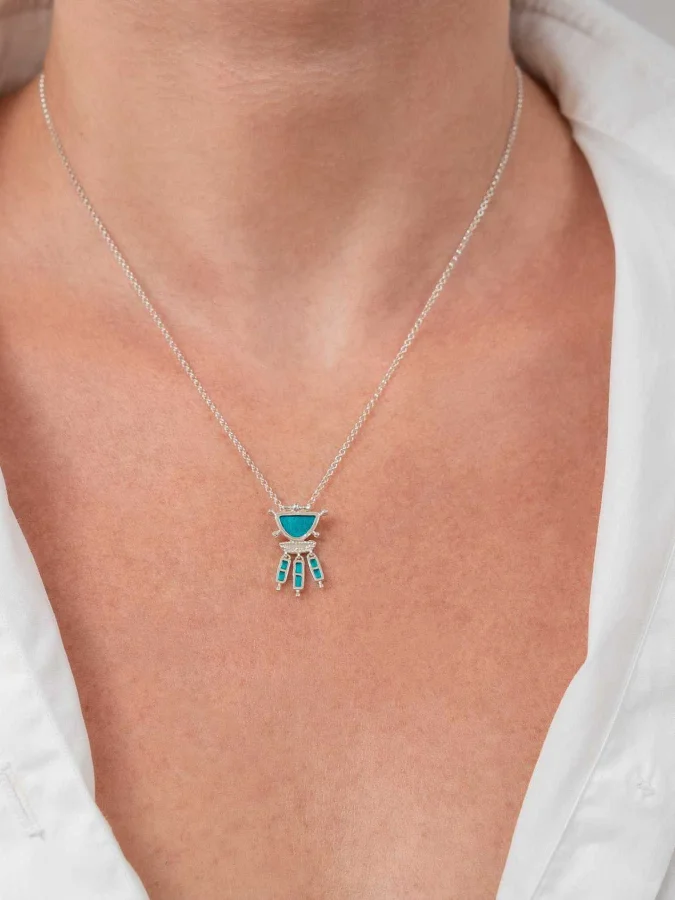 CHRONOS - Pendant With Enamel 2