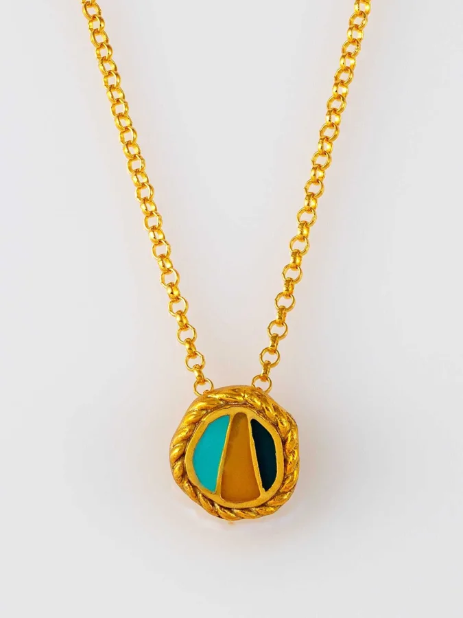 CHRONOS - Pendant With Enamel