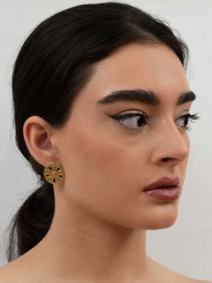 CHRONOS - საყურე მინანქრით 2