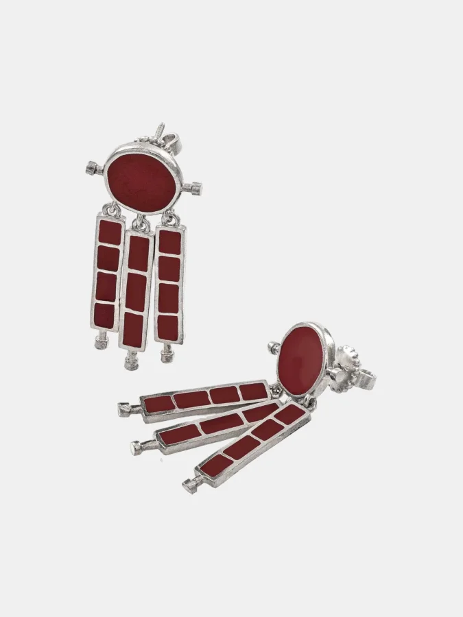 CHRONOS - საყურე მინანქრით