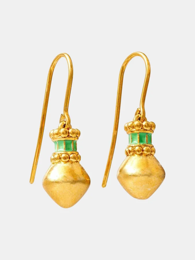 CHRONOS - საყურე მინანქრით