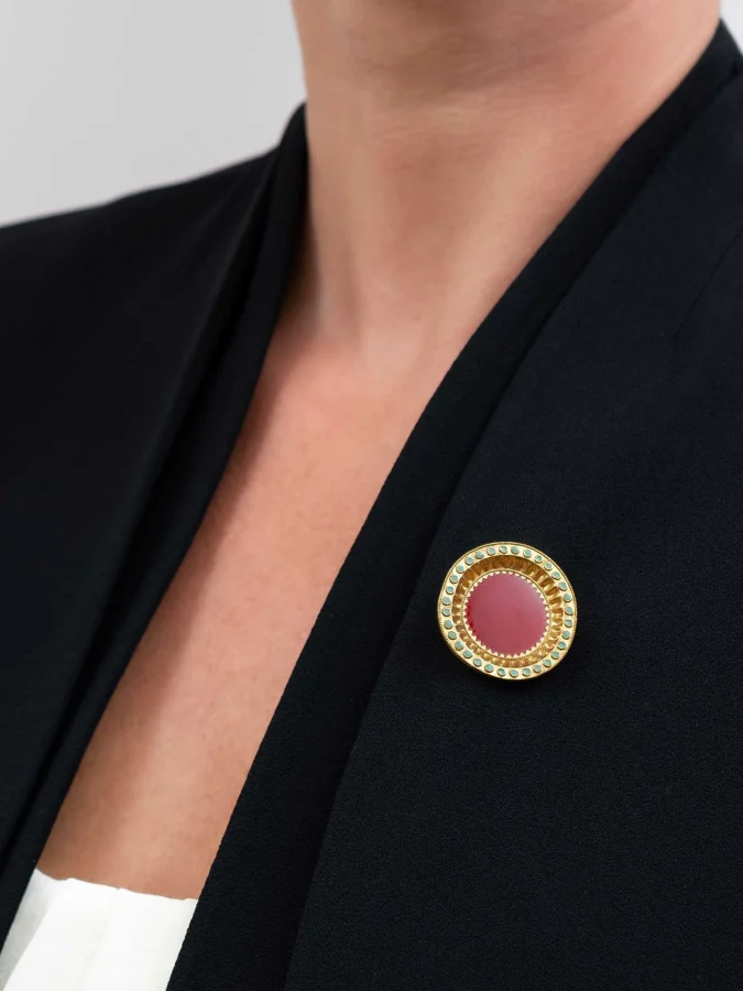 CHRONOS - ბროში მინანქრით 2