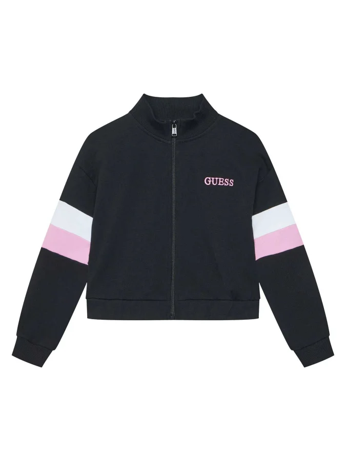 GUESS - LS ACTIVE TOP W/ZIP