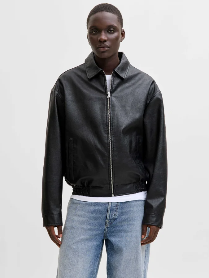 Jack&Jones - JJLEON PU BOMBER