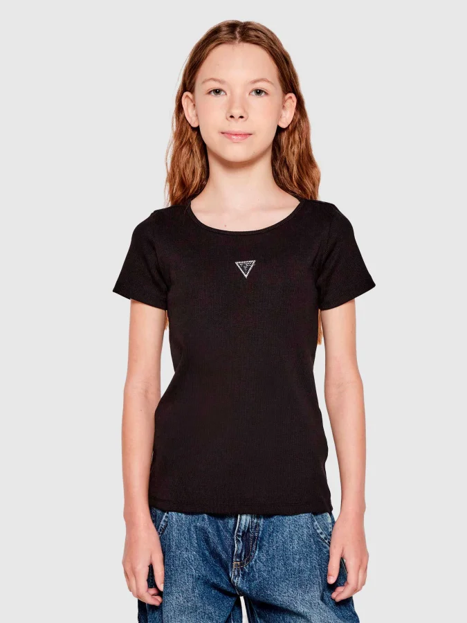 GUESS - SS KNIT TOP_MINIME 2