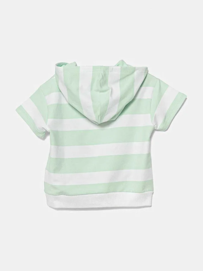 GUESS - HOODED SS ACTIVE TOP 2