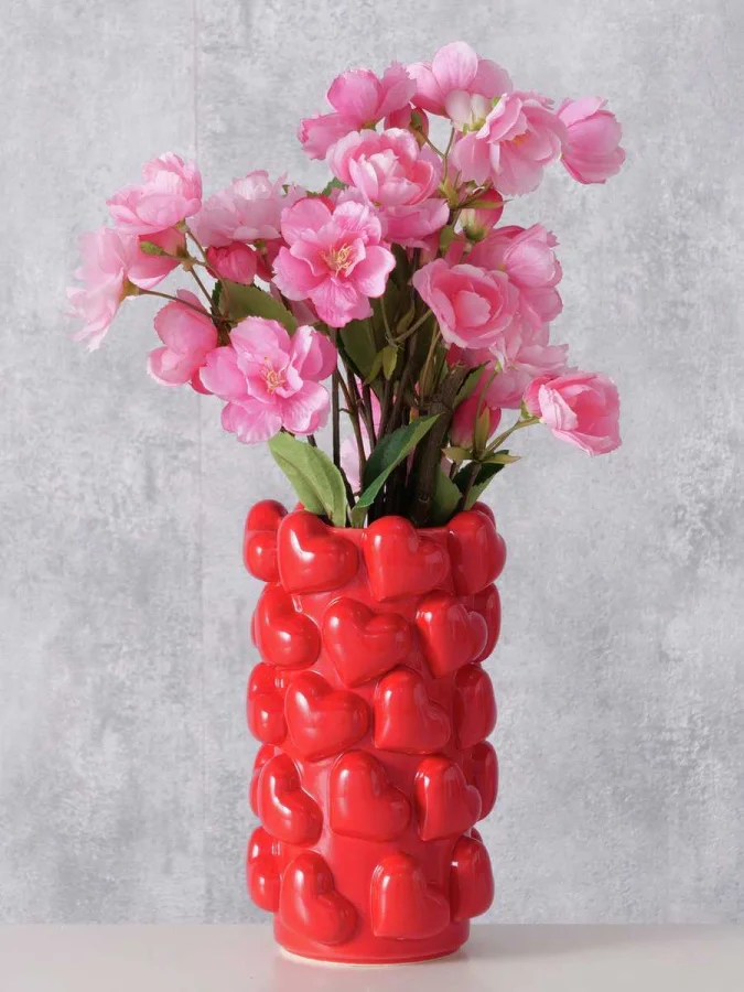 Boltze - Red Vase, 20 CM 2