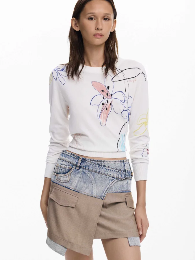 DESIGUAL - Fine sweater...