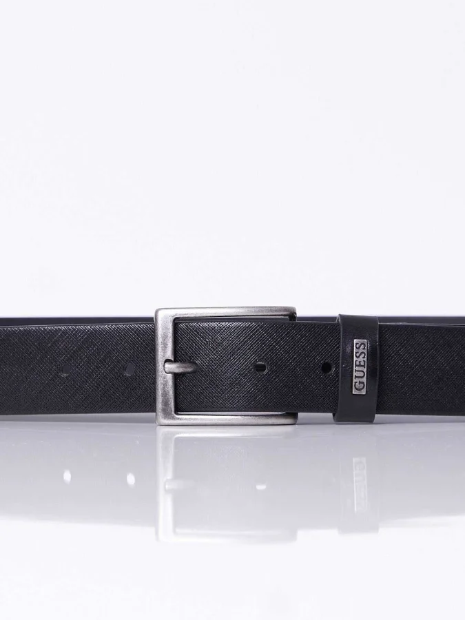 GUESS - TEXTURED LEATHER BELT 2