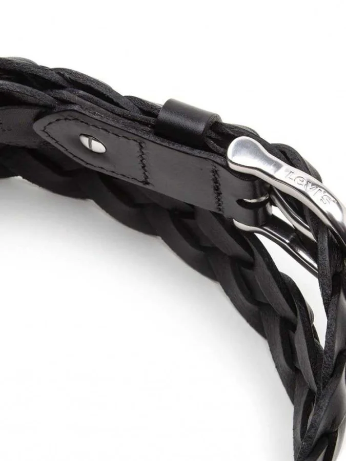 Levis® - Black Braided Belt 2
