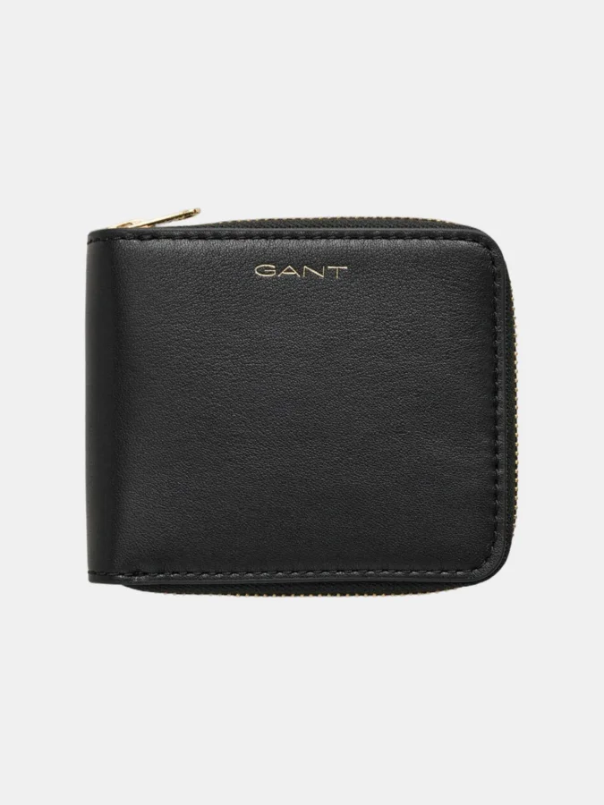 Gant  - LEATHER ZIP WALLET