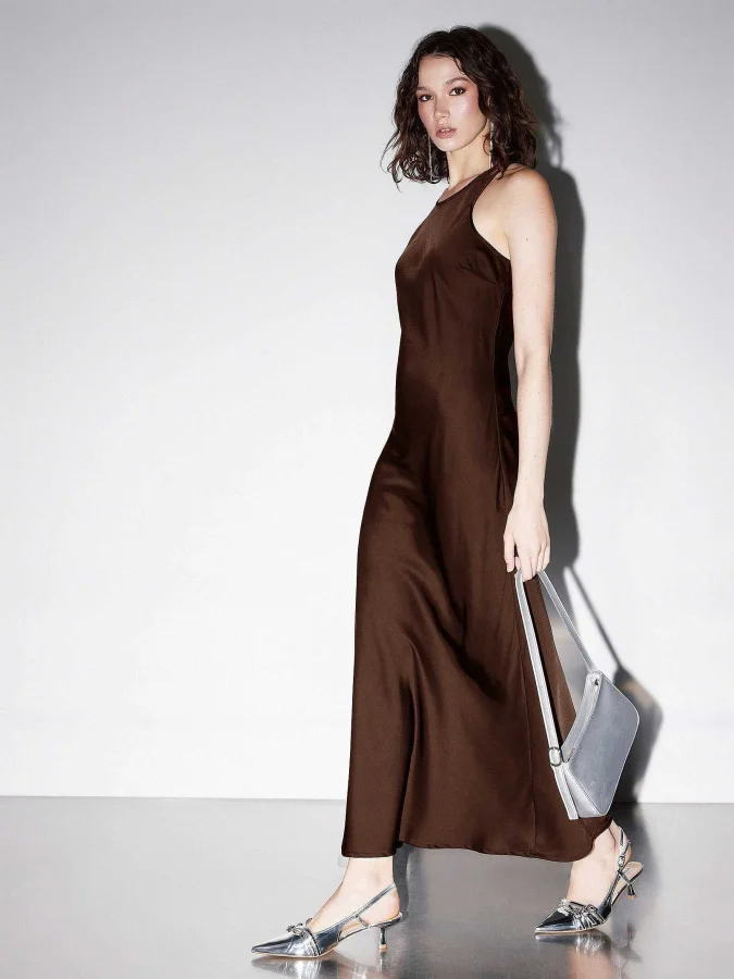 ONLY - ONLMIKA VIS SATIN...