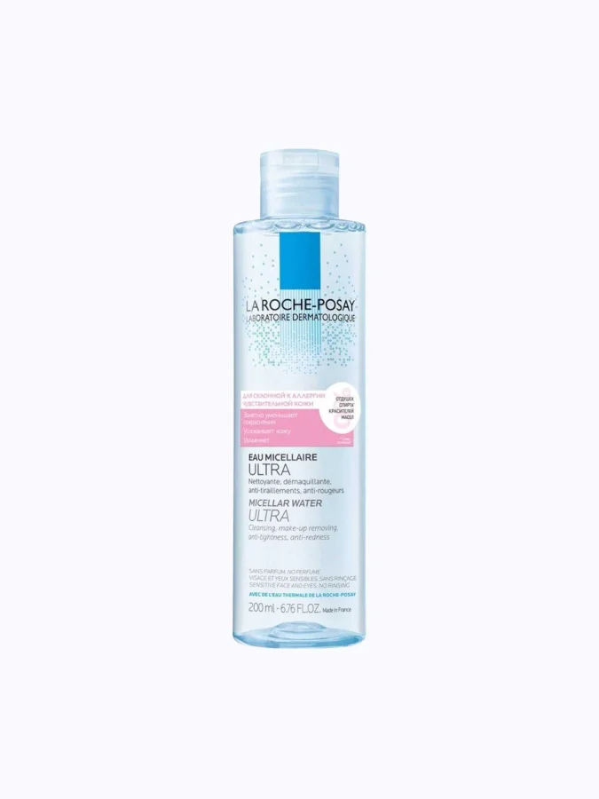 Micellar facial cleansing...