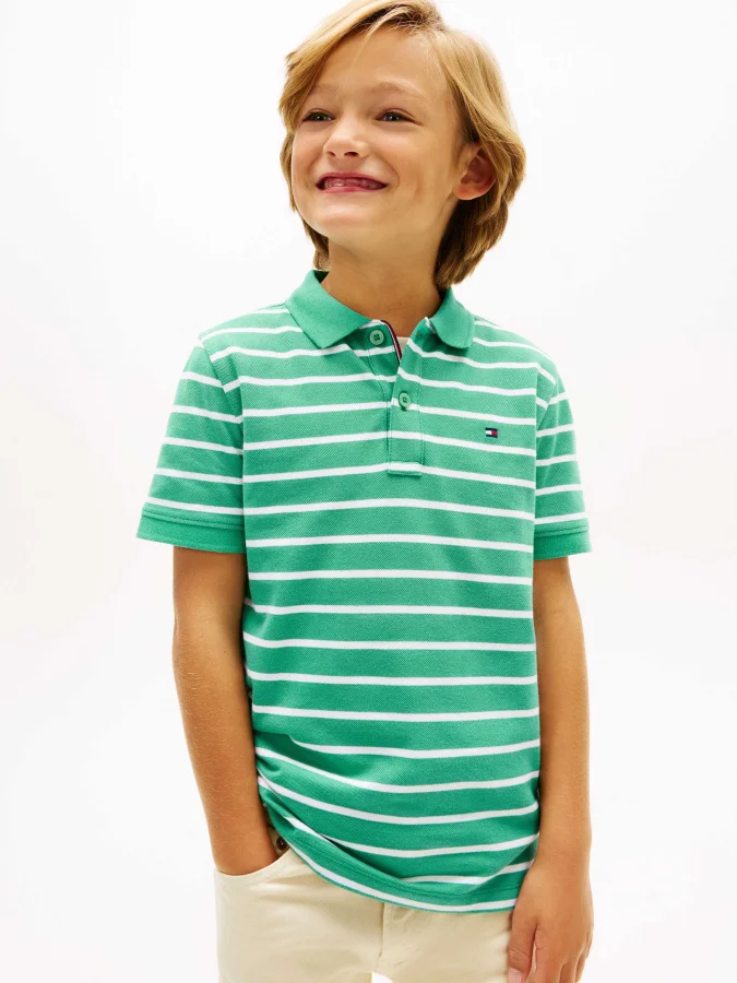 Tommy Hilfiger - FLAG POLO SS