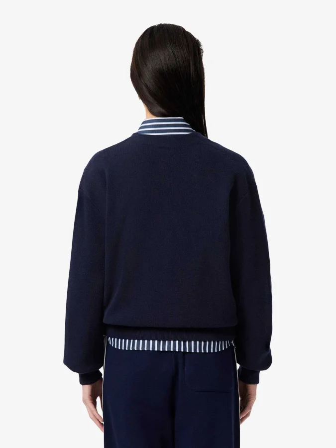 Lacoste - V Neck Moss... 2