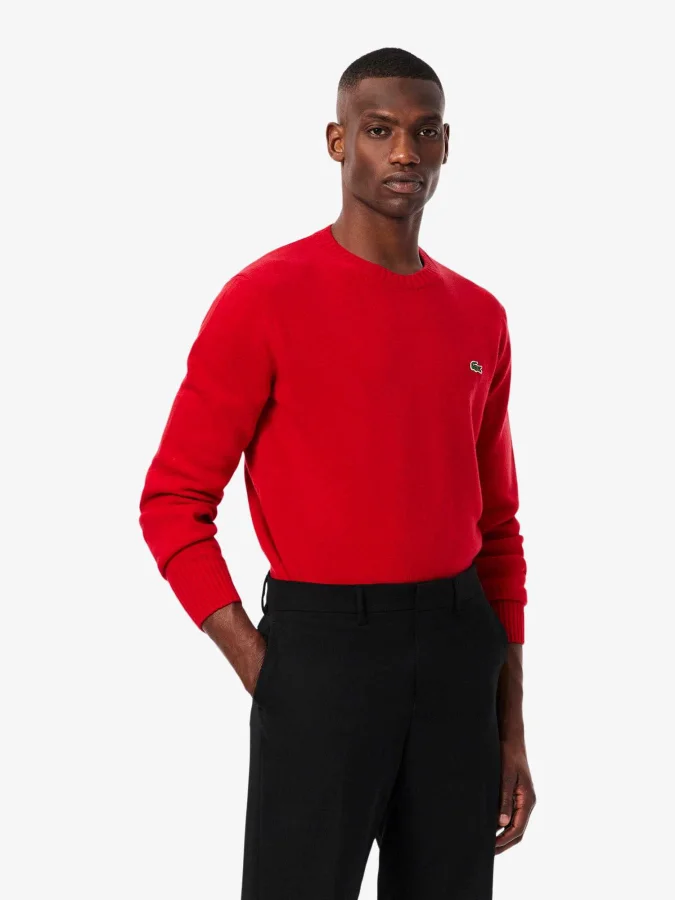 Lacoste - Carded Wool Crew...