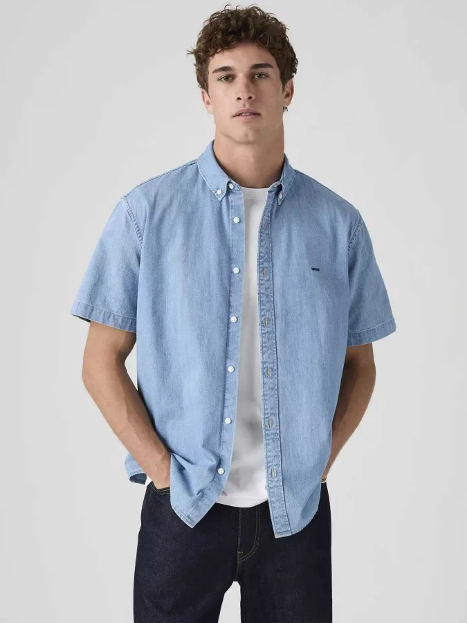 Levis - Ss Authentic Button...