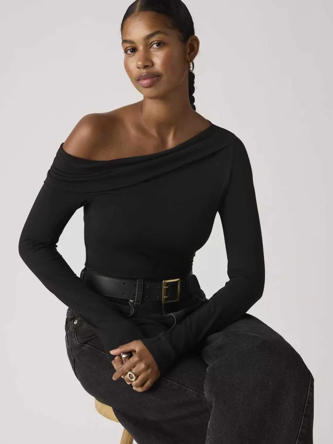 Levis - Clara Off Shoulder Ls