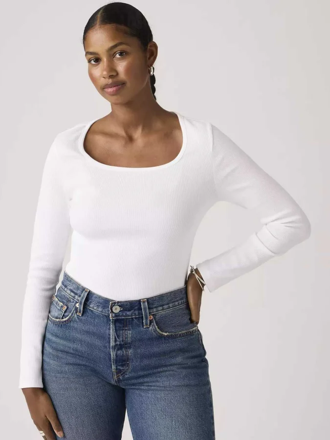 Levis - Essential Sqrd Neck...