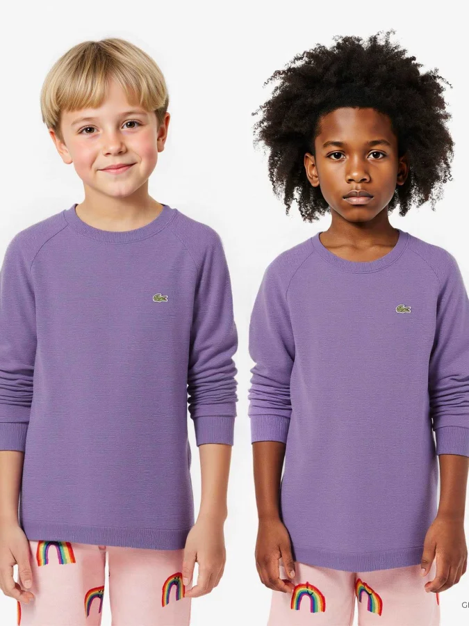 Lacoste - Kids Fleece Crew...