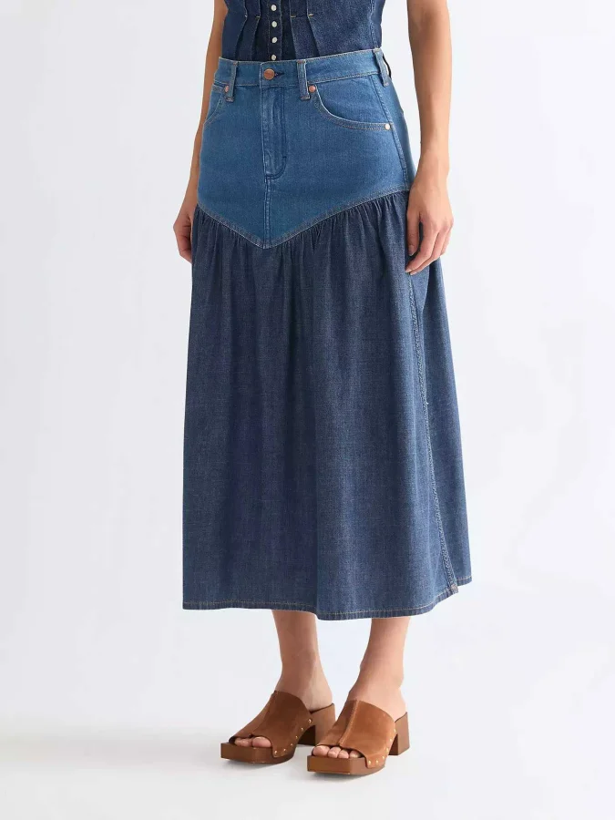 WRANGLER - BASQUE WAIST SKIRT