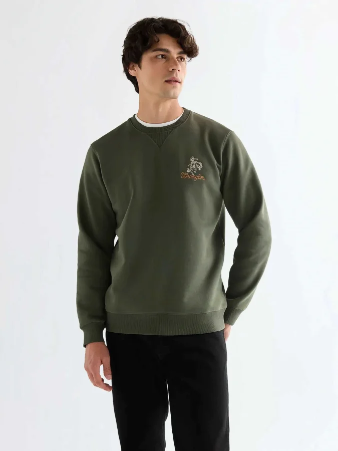 WRANGLER - EMBROIDERY CREW