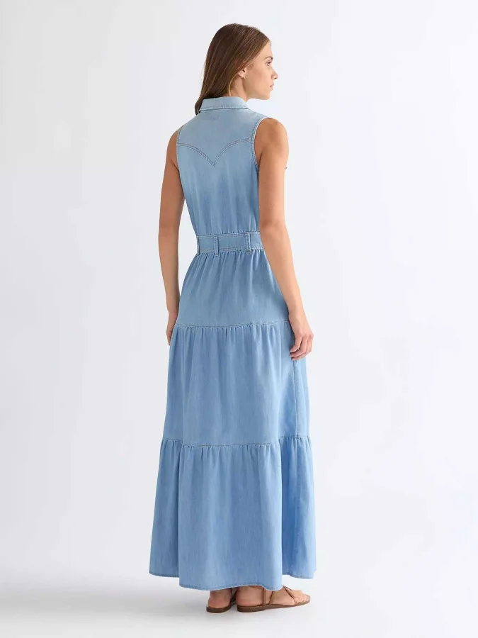 WRANGLER - TIERED MAXI DRESS 2